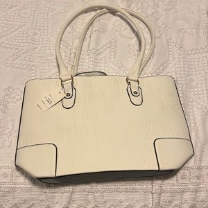 White Purse Tote